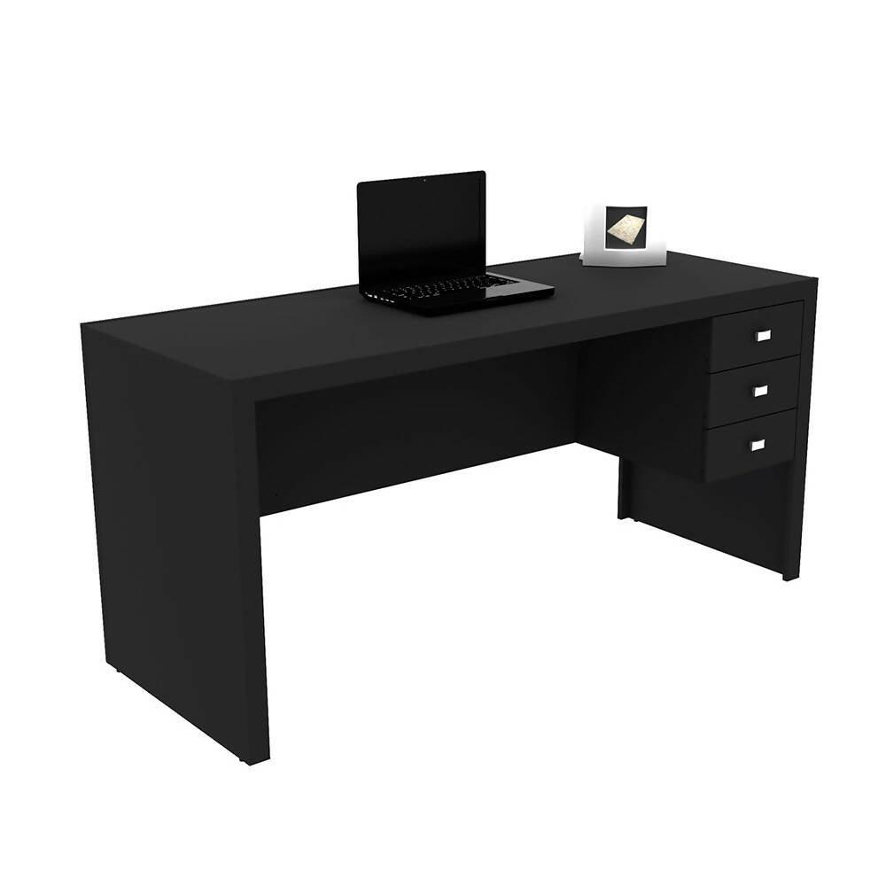 Escritorio Turín Negro - VIRTUAL MUEBLES