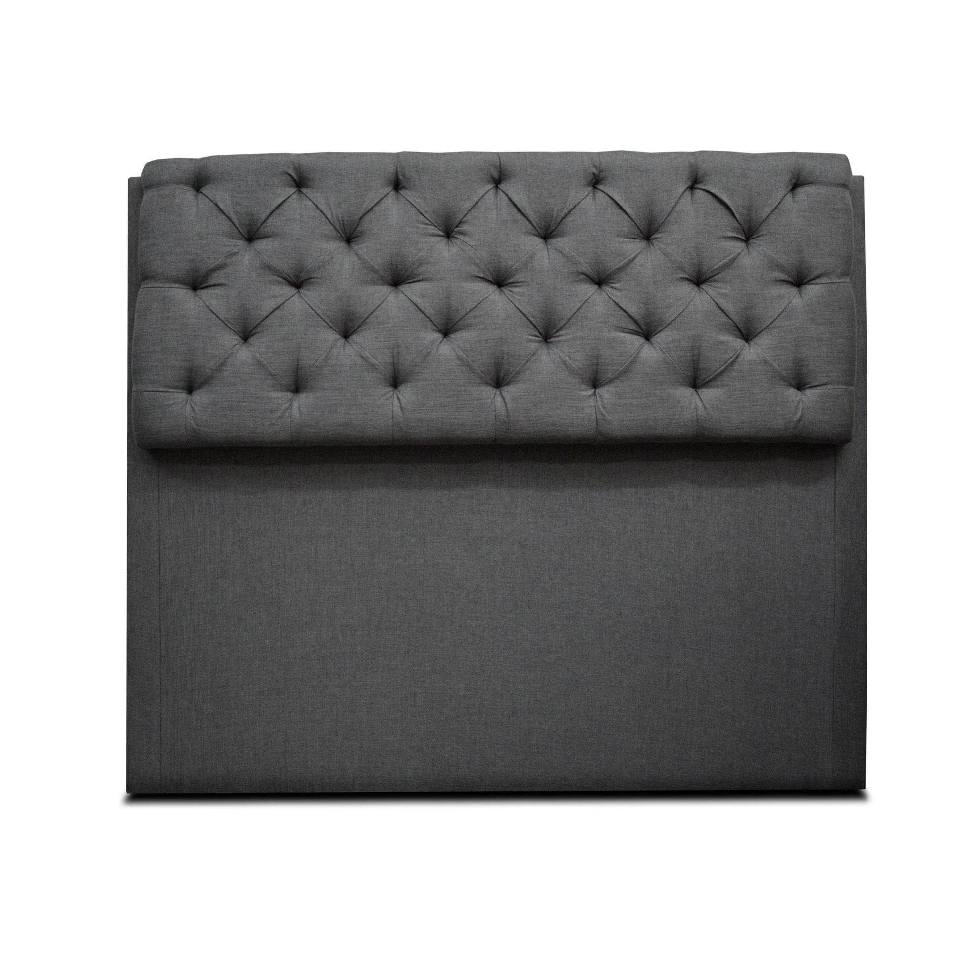 Cabecero Dreamer de piso gris 120 cm - VIRTUAL MUEBLES