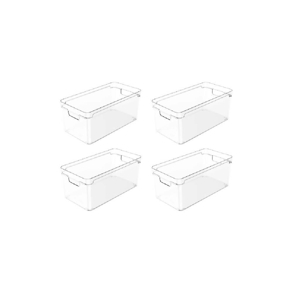 Kit de organización de 4 piezas transparentes