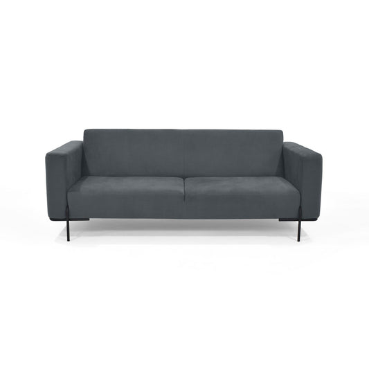 Sofa Cama Barcelona Tela Poliester Gris