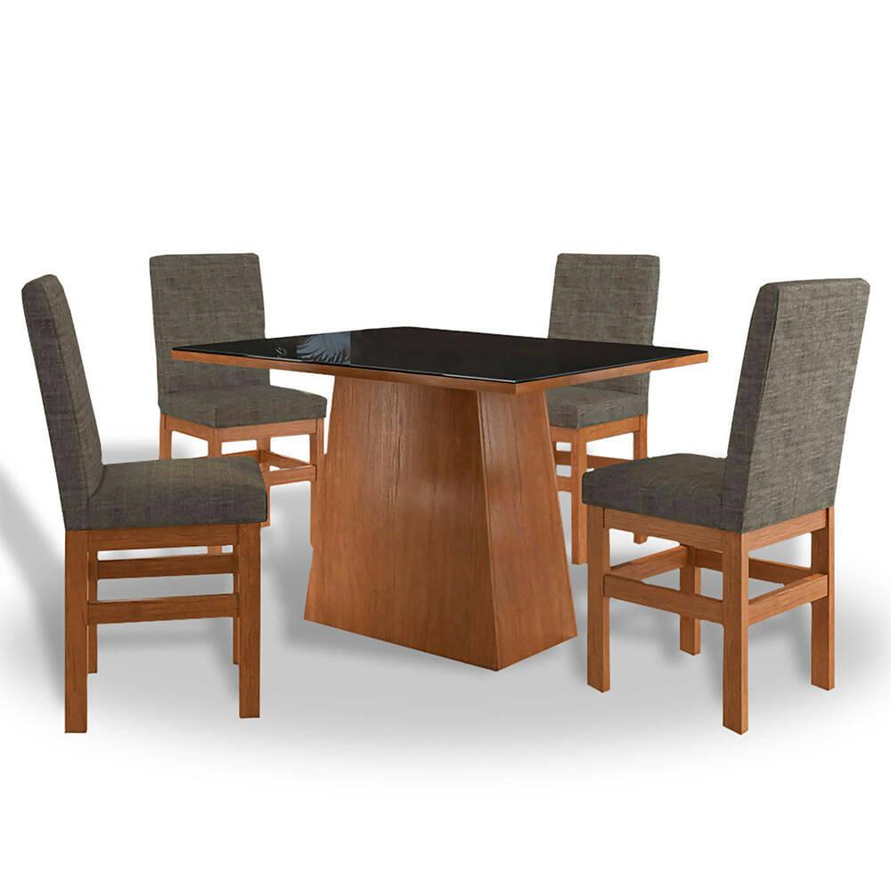 Comedor Toledo 4 Puestos - VIRTUAL MUEBLES