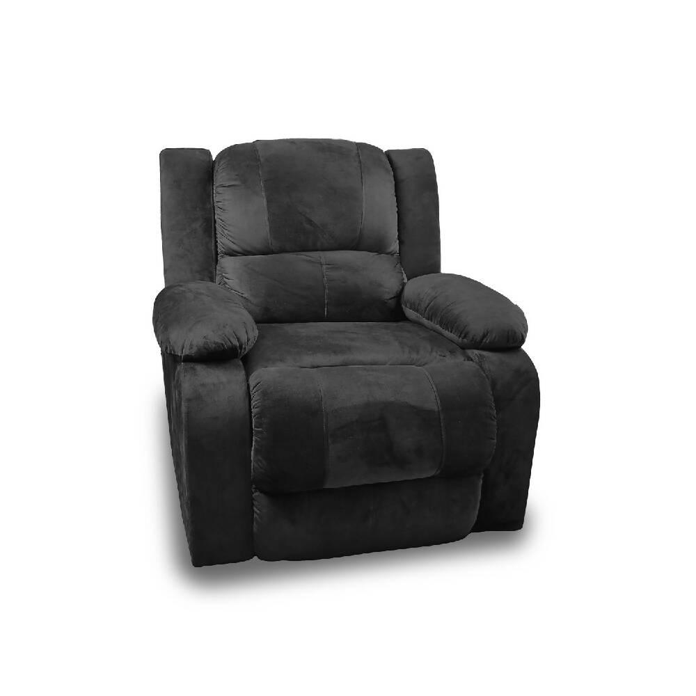 Silla reclinomatíc microfibra negro - VIRTUAL MUEBLES