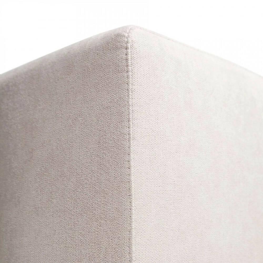 Puff Butaco Auxiliar Individual Beige - VIRTUAL MUEBLES
