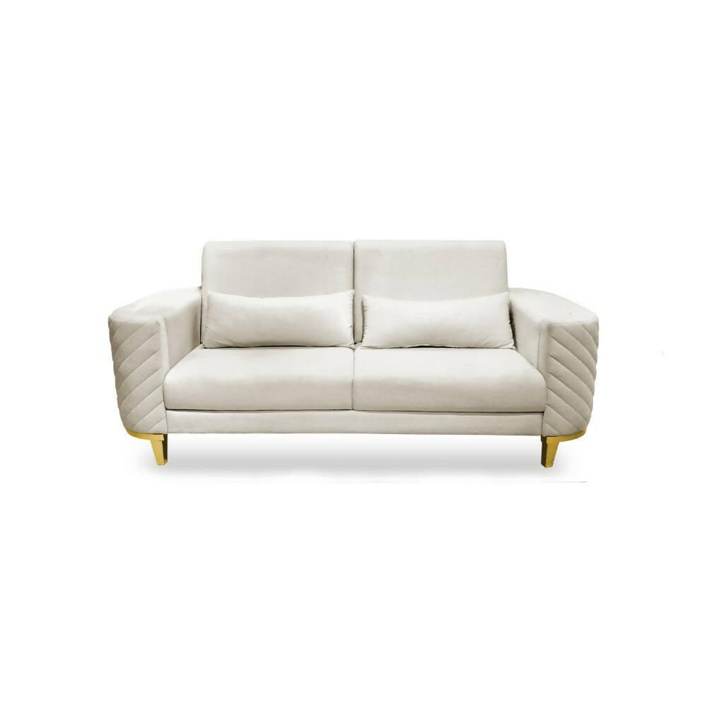 Sala Vélez color blanco hueso - VIRTUAL MUEBLES