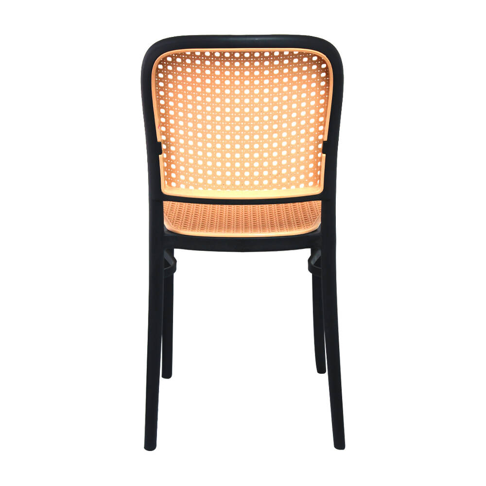 Silla Zimba Para Sala Comedor Jardín - 1145 Negro