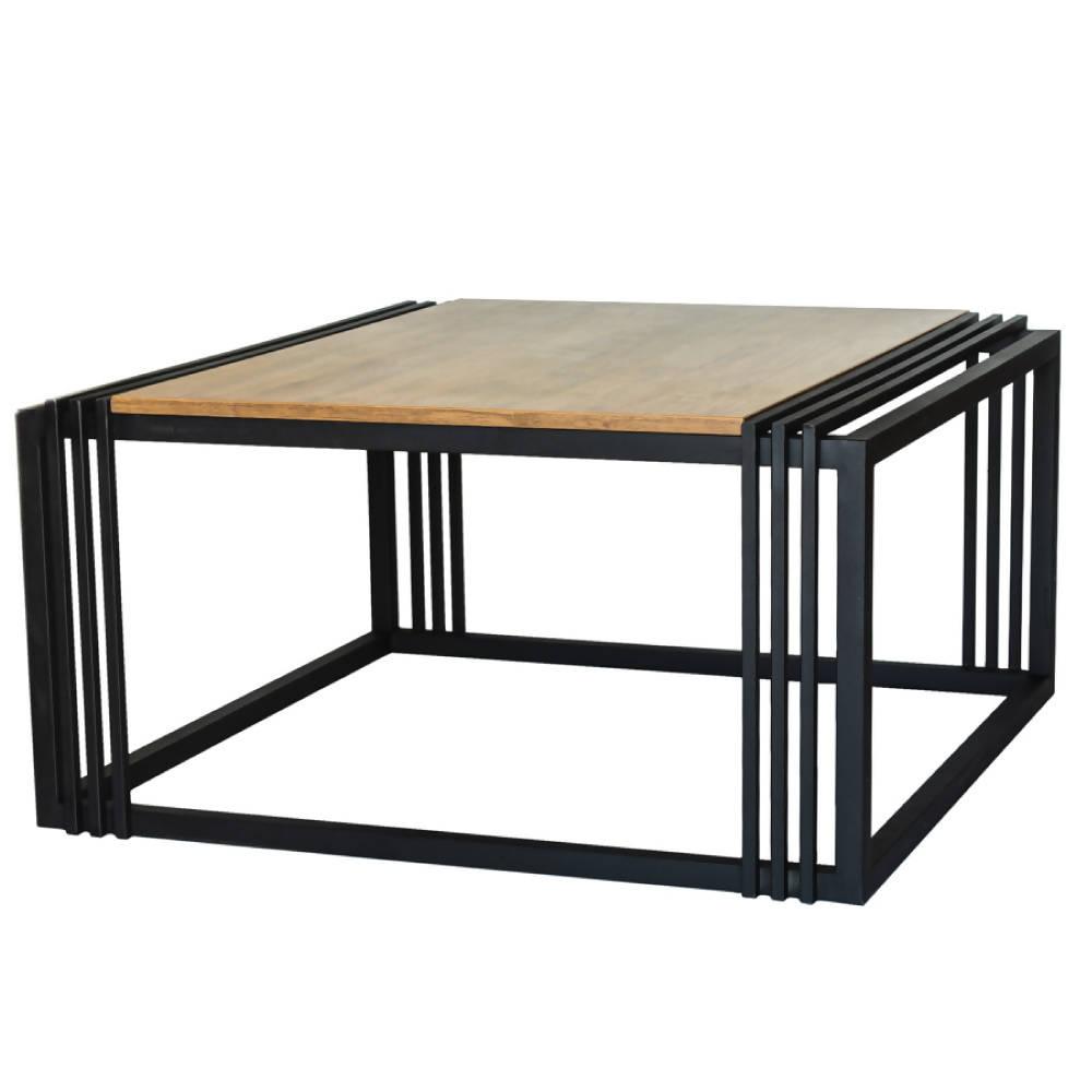 Mesa de Centro KALA - Oscuro - VIRTUAL MUEBLES