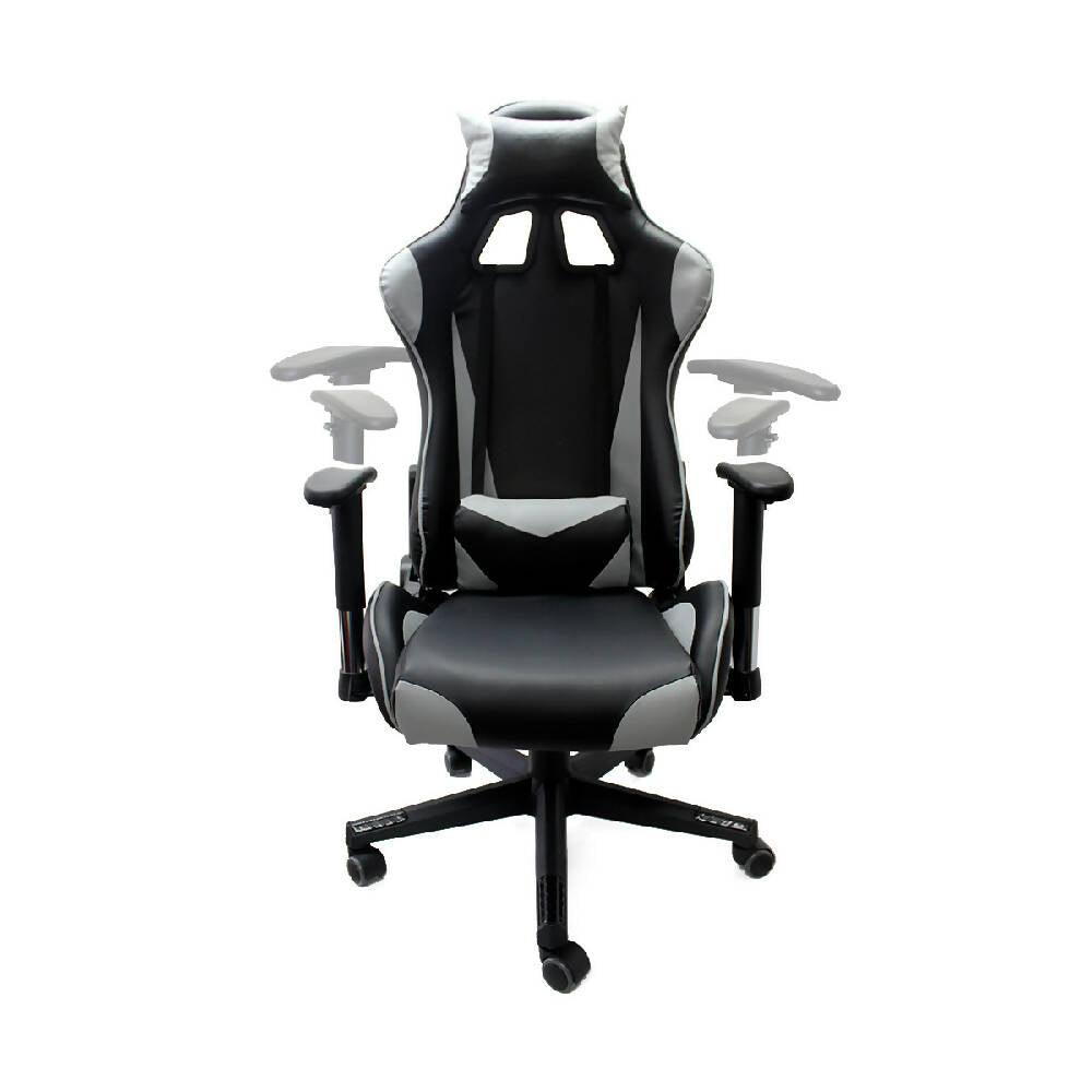 Silla Gamer - 3318 Gris - VIRTUAL MUEBLES