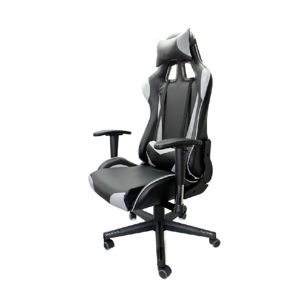 Silla Gamer - 3318 Gris - VIRTUAL MUEBLES