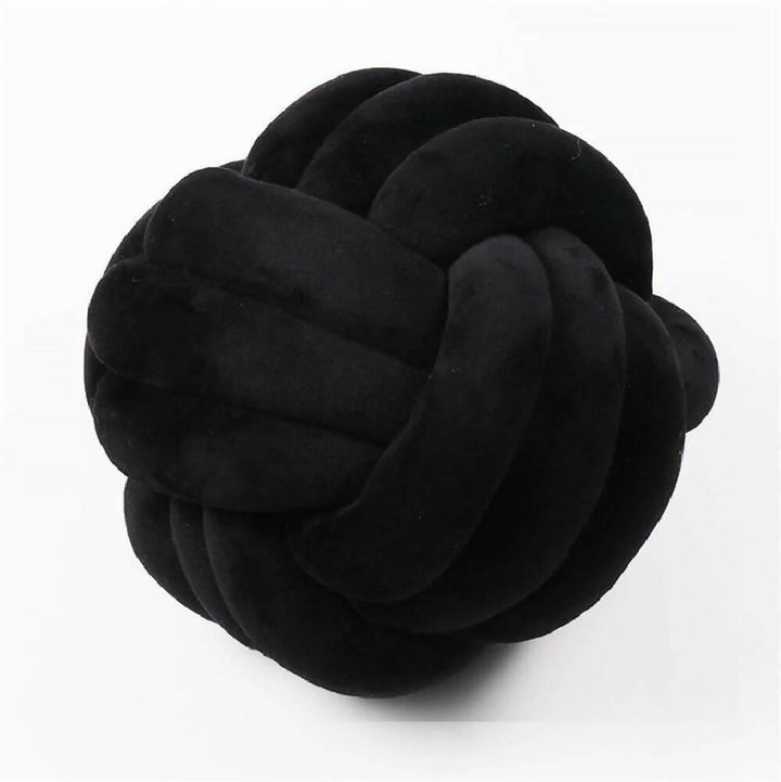Cojin Nudo 35 cm Banzay Negro - VIRTUAL MUEBLES