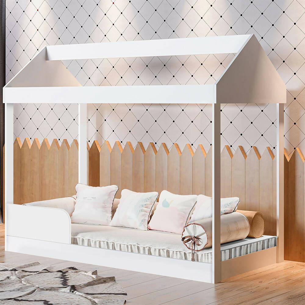 Cama Montessoriana Paulina Blanco - VIRTUAL MUEBLES