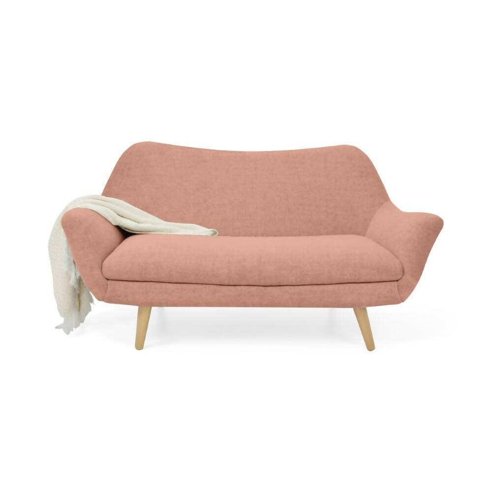 Sofa Cannes Tela Poliester Salmon - VIRTUAL MUEBLES