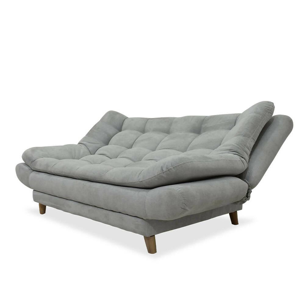 Sofá cama Damasco gris lino - VIRTUAL MUEBLES