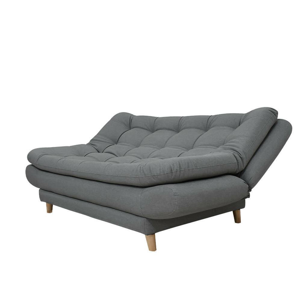 Sofá cama Damasco gris Antirasguño - VIRTUAL MUEBLES