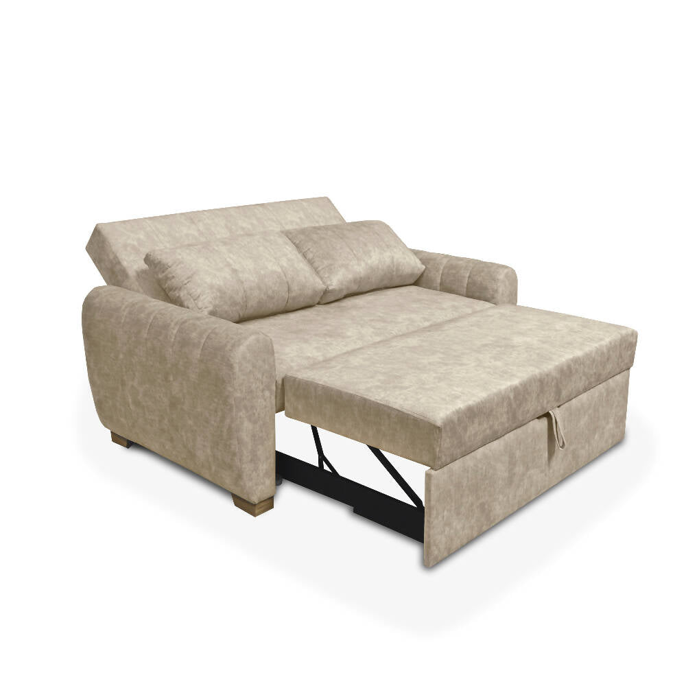 Sofácama Fontana Multifuncional Tela camel