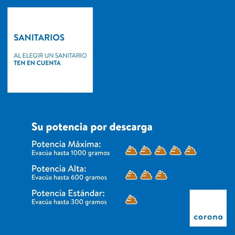 Sanitario Corona Smart Redondo Beige - VIRTUAL MUEBLES