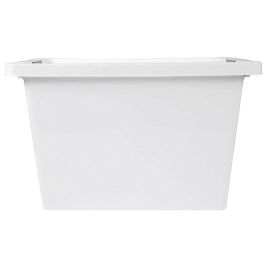 Recipientes con broches 25L Blanco - Congelacion
