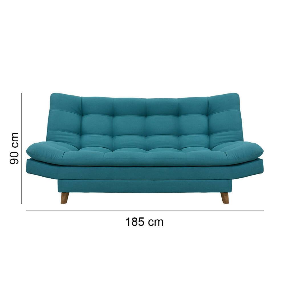 Sala Moltochic jumbo Turquesa lino - VIRTUAL MUEBLES