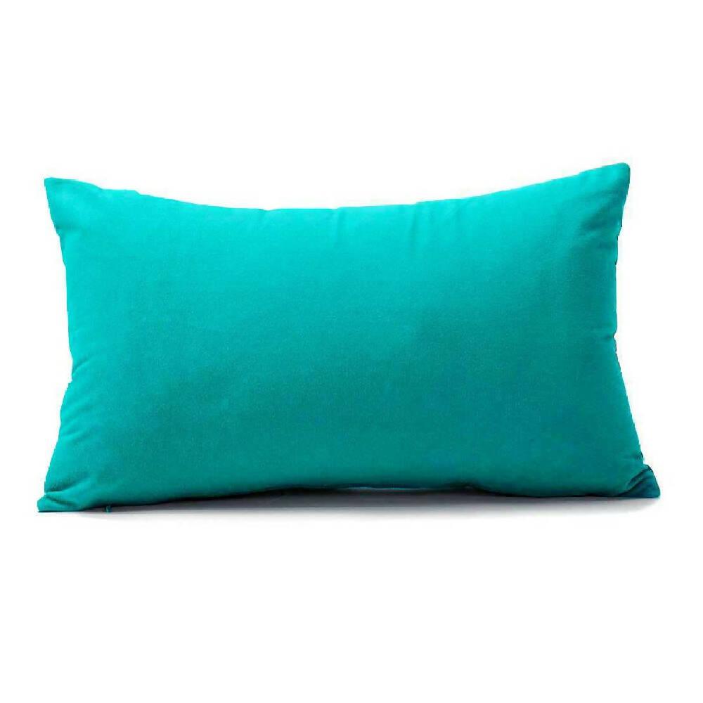 Cojin Almohada Tela 70x50 Turquesa