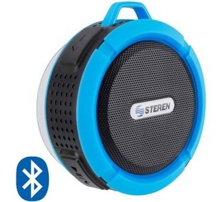 Parlante Speaker Bluetooth Para Baño Regadera Steren Boc864 Azul - VIRTUAL MUEBLES