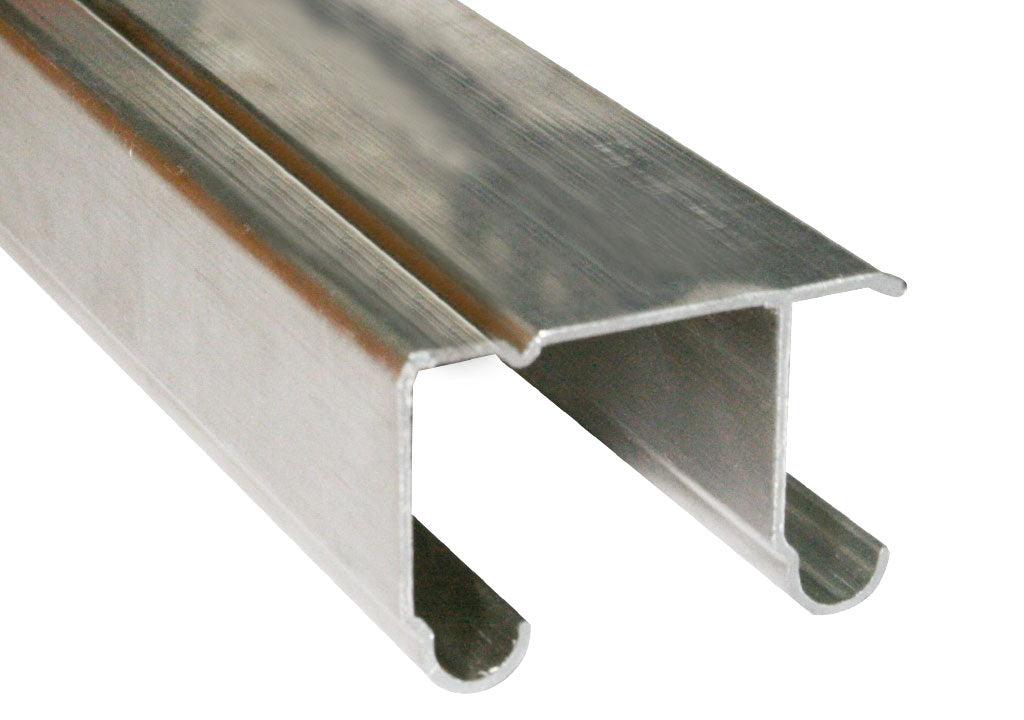 Riel sistema colgante para puerta de closet x 3 m - VIRTUAL MUEBLES