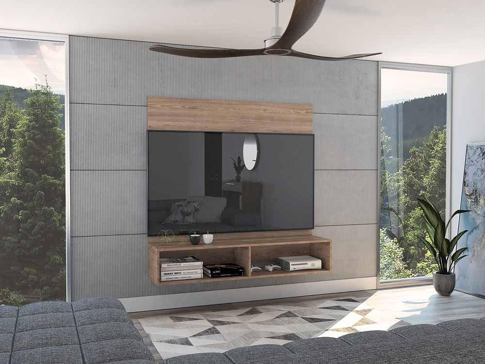 Mueble para Tv modelo BETA con panel rayado