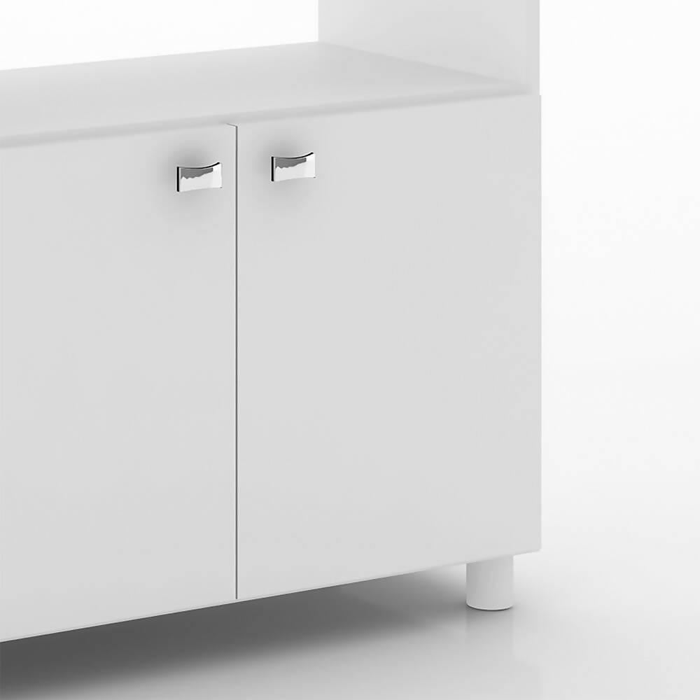 Mueble Auxiliar De Cocina Segovia Blanco - VIRTUAL MUEBLES