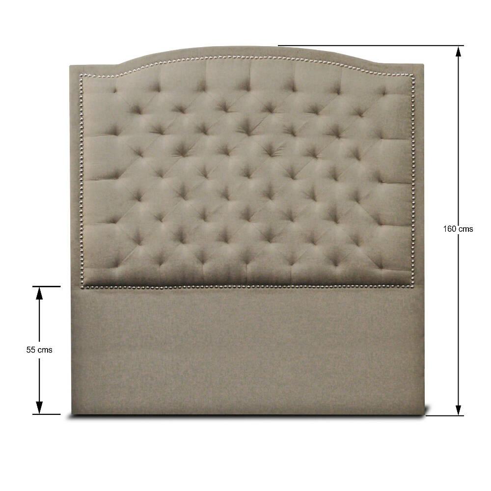 Cabecero Lawrence camel 200 cm - VIRTUAL MUEBLES
