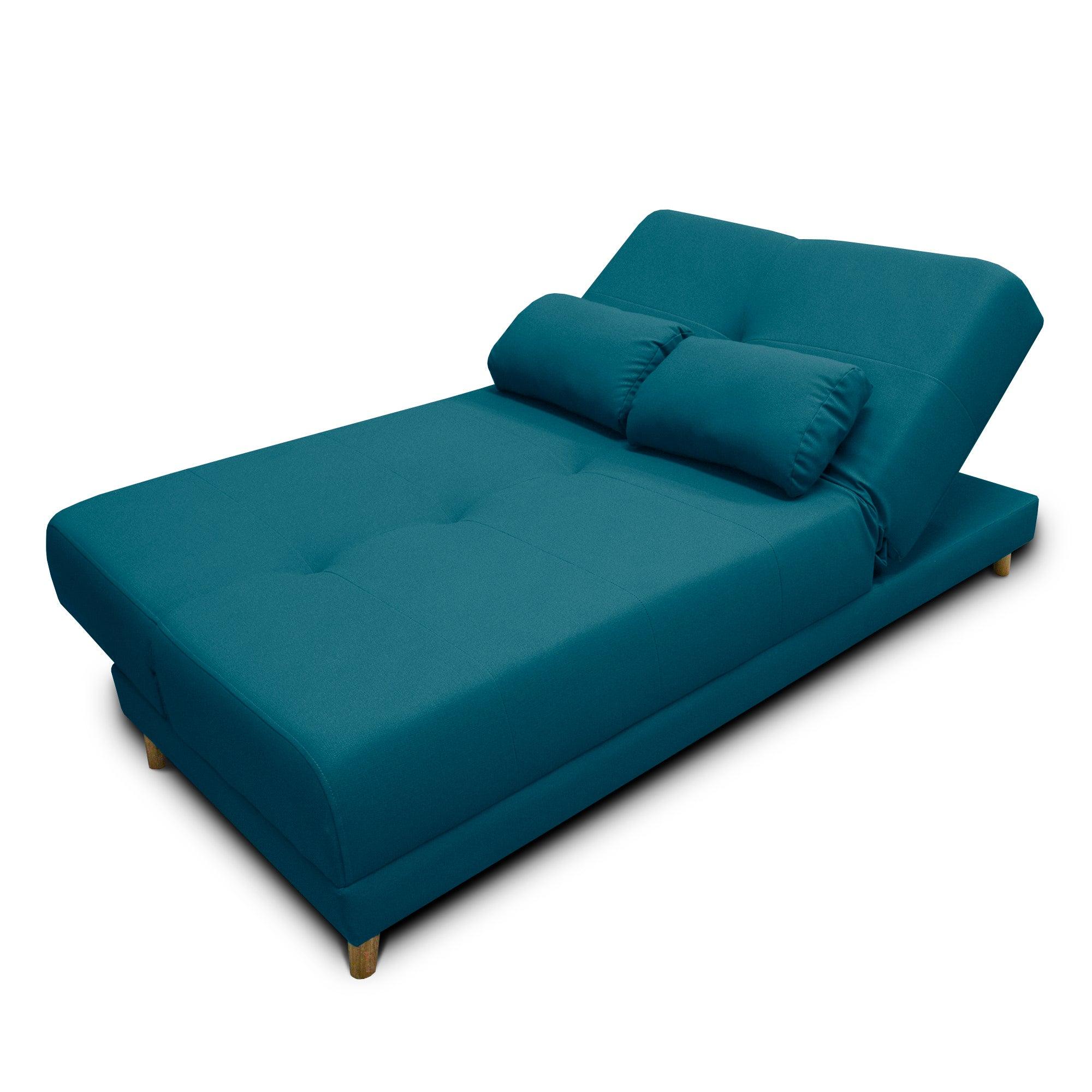 Sofacama Mariscal Anti Rasguño Turquesa - VIRTUAL MUEBLES