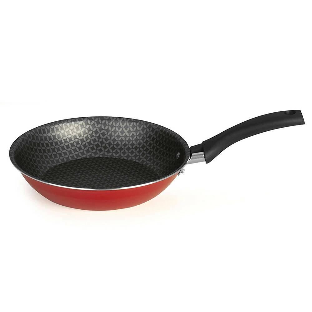 Sartén Basic 22 cm Rojo - VIRTUAL MUEBLES