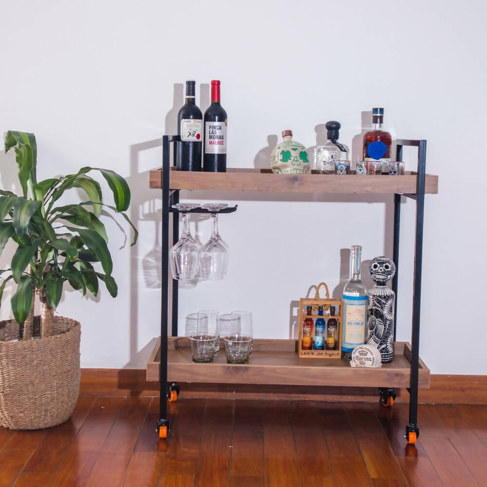 Carro Bar Malik - VIRTUAL MUEBLES