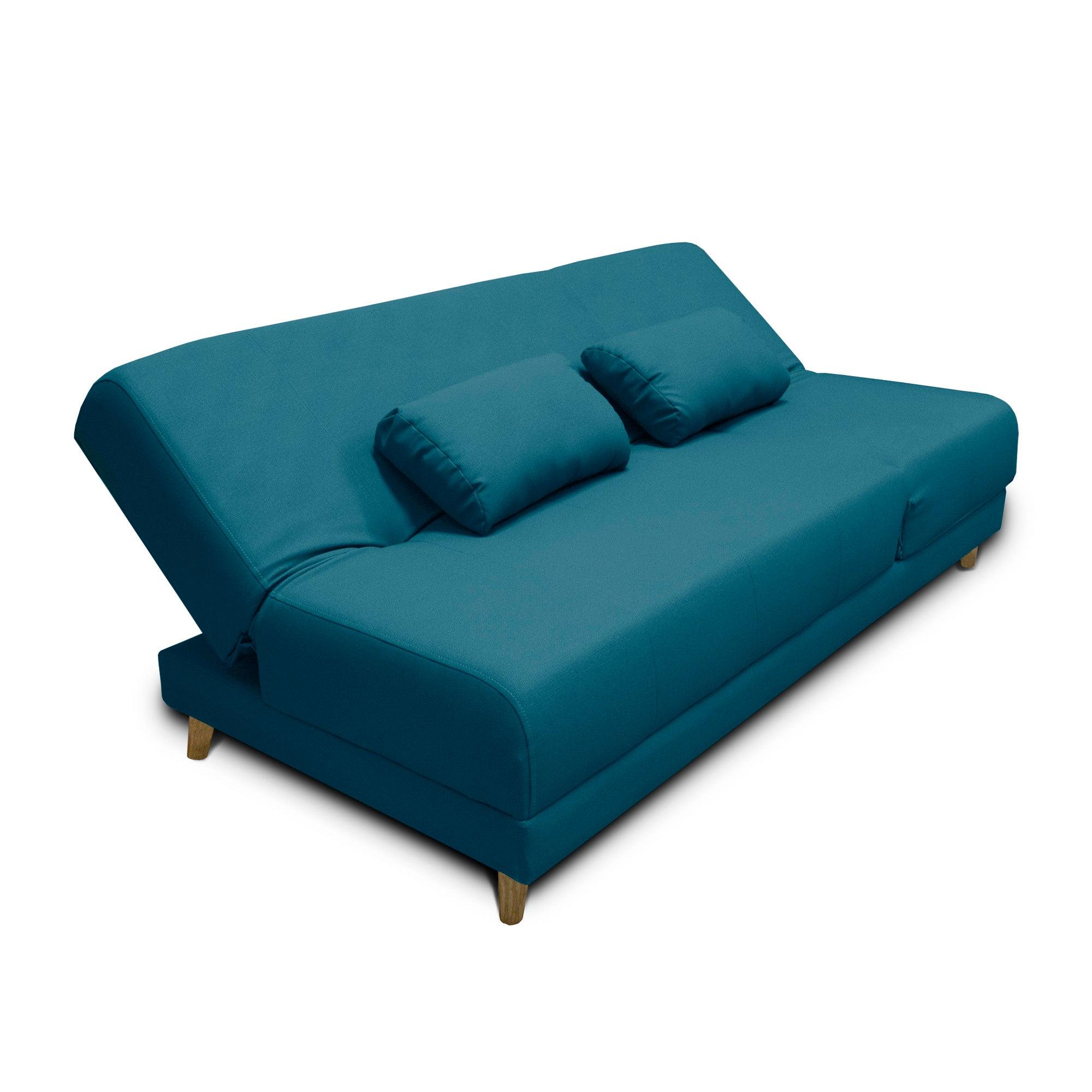 Sofacama Mariscal Anti Rasguño Turquesa - VIRTUAL MUEBLES