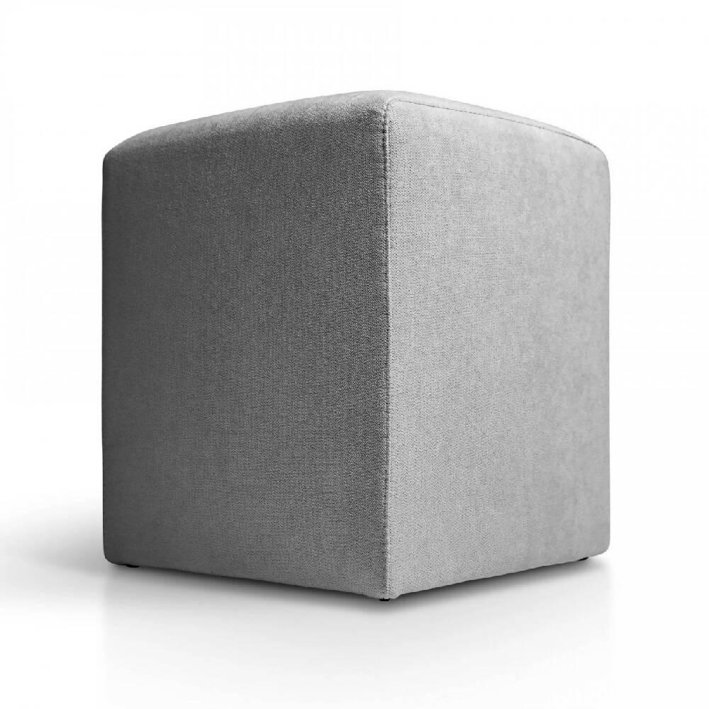 Puff Butaco Auxiliar Individual Gris - VIRTUAL MUEBLES