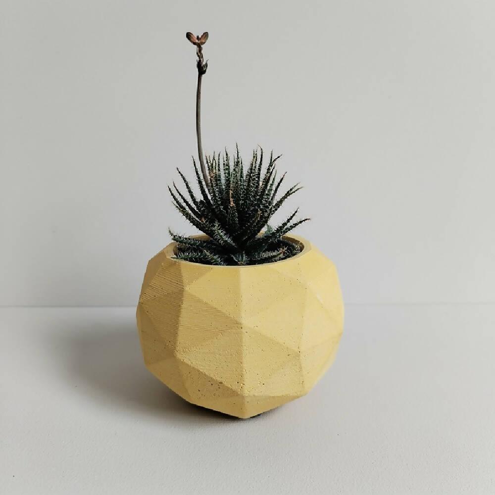Matera Laia de Cemento 7.5x6.5 cm Amarillo - VIRTUAL MUEBLES