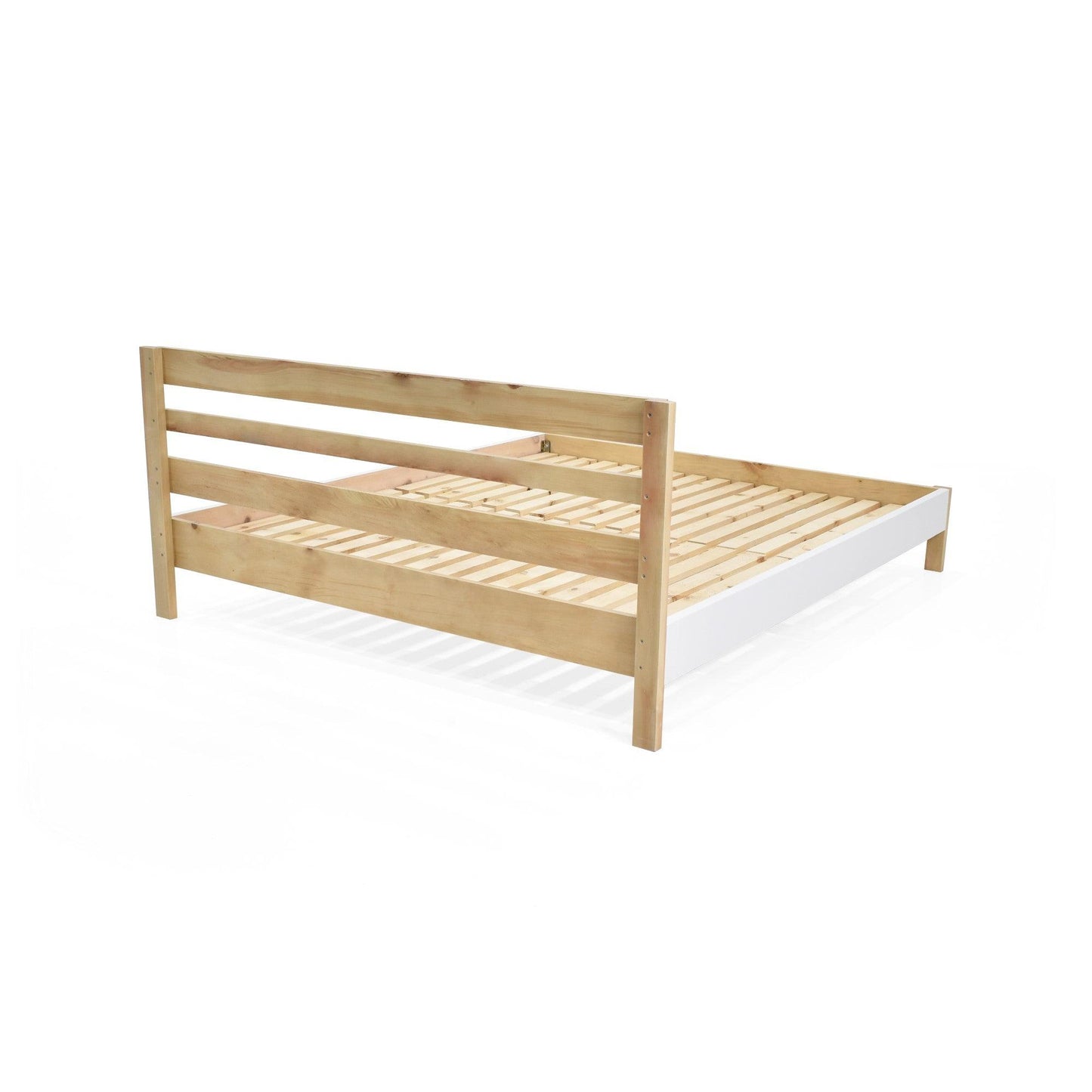 Cama Cincinnati Queen 166 cm x 201 cm- Natural - VIRTUAL MUEBLES