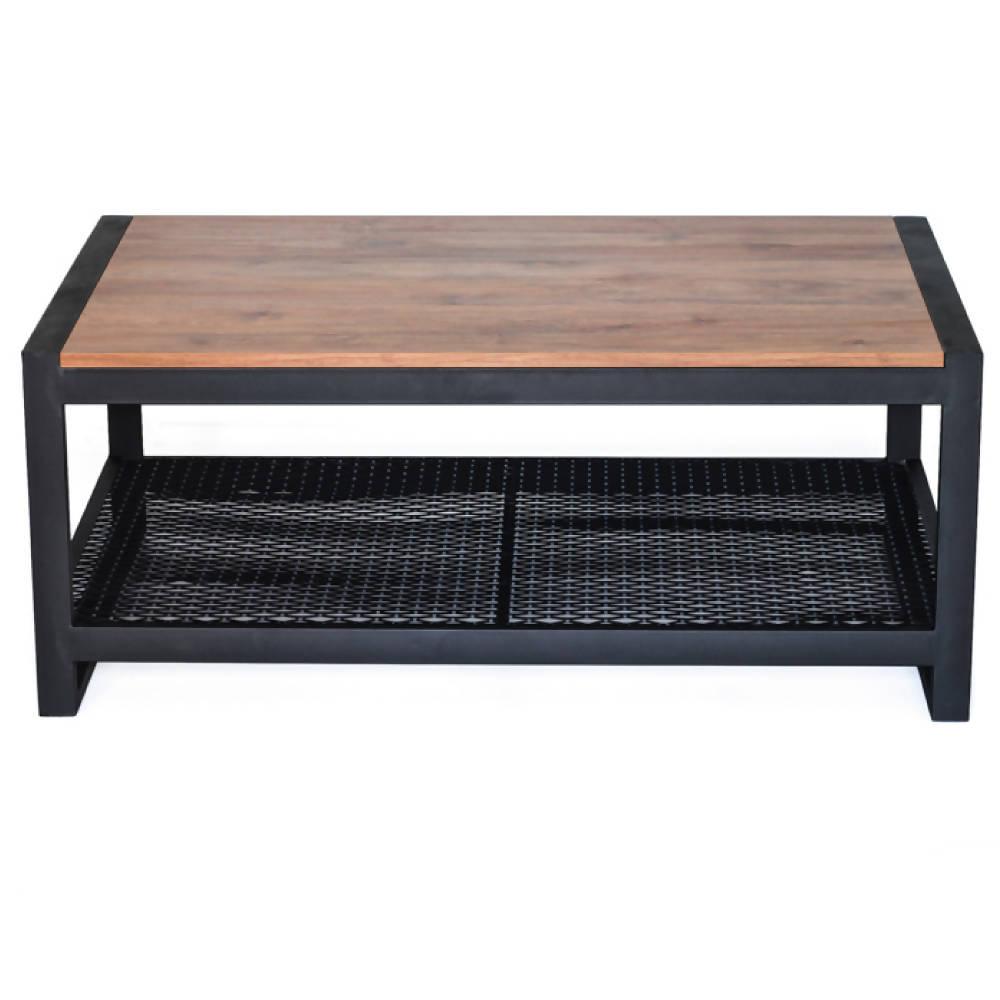 Mesa de Centro Dakota Malla - Oscuro - VIRTUAL MUEBLES