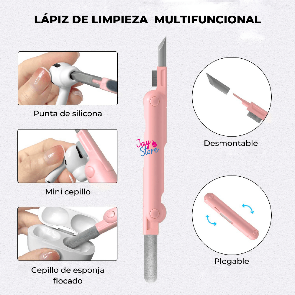 Kit De Limpieza 7en1 Celular Computador Audífonos PC Teclado - VIRTUAL MUEBLES