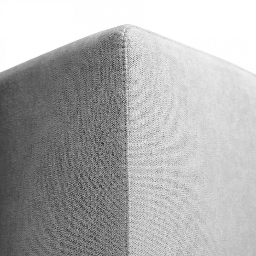 Puff Butaco Auxiliar Individual Gris - VIRTUAL MUEBLES
