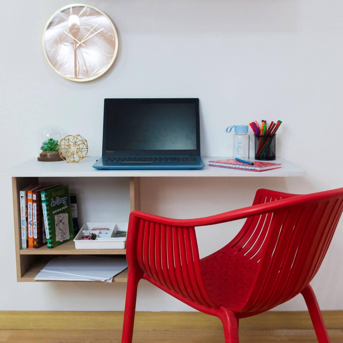 Escritorio Flotante Trabajo 100x40 cms - VIRTUAL MUEBLES