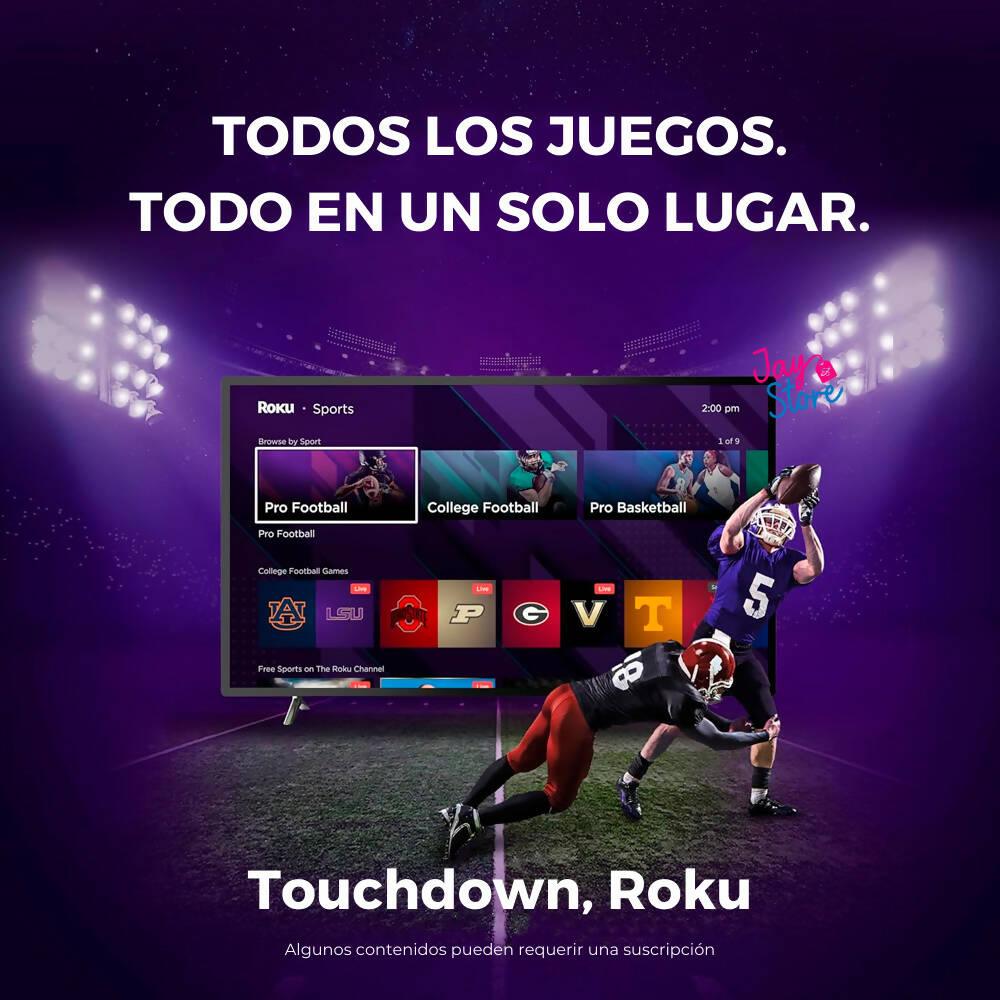 Roku Express TV 4K+ HDR Control Por Voz Reproductor Streaming - Convertidor a Smart TV