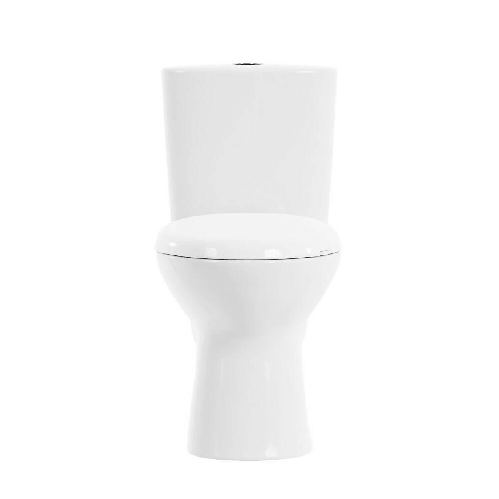 Sanitario Corona Aluvia alongado blanco - VIRTUAL MUEBLES