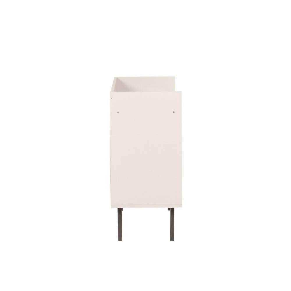 Biffet 2 puertas Neto Blanco y Negro - VIRTUAL MUEBLES