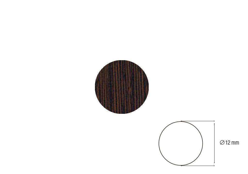 Tapa tornillo adhesivo wengue x 40 und - VIRTUAL MUEBLES