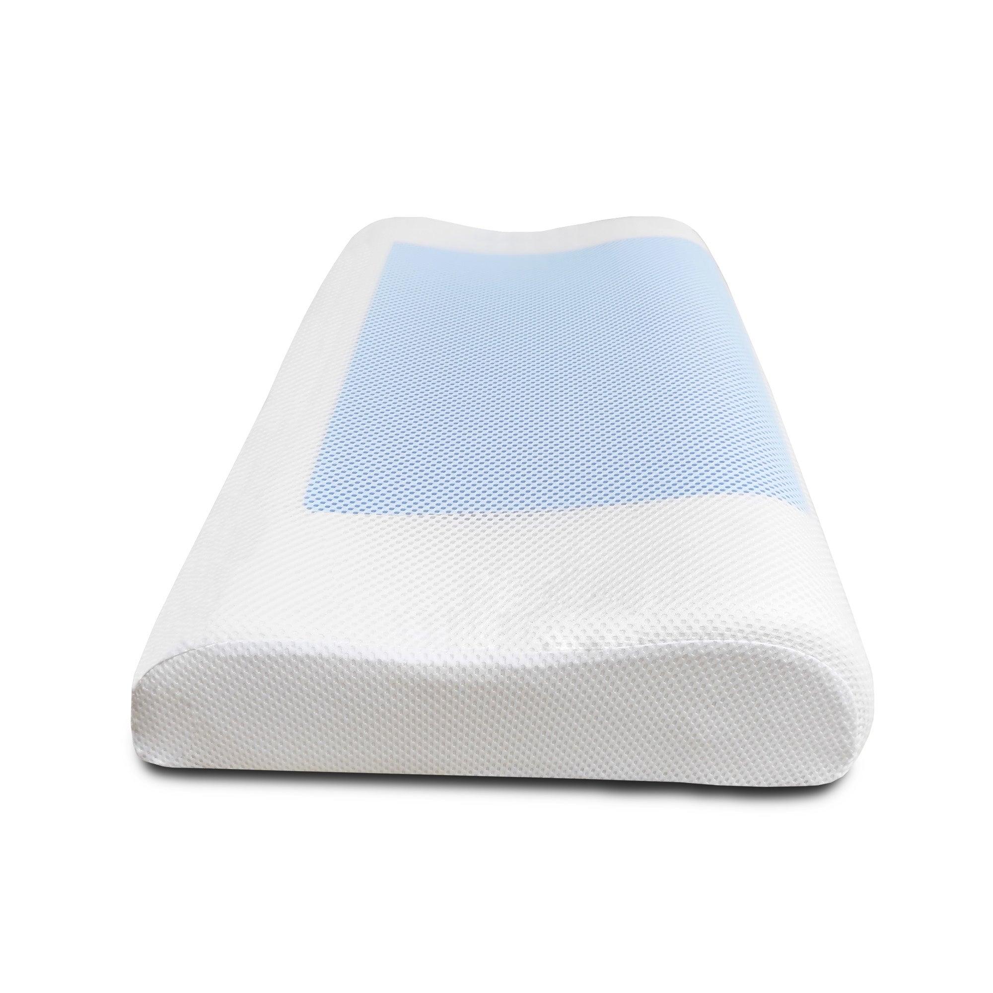 Almohada DreamOn viscoelástica ergonómica gel 60x40 - VIRTUAL MUEBLES