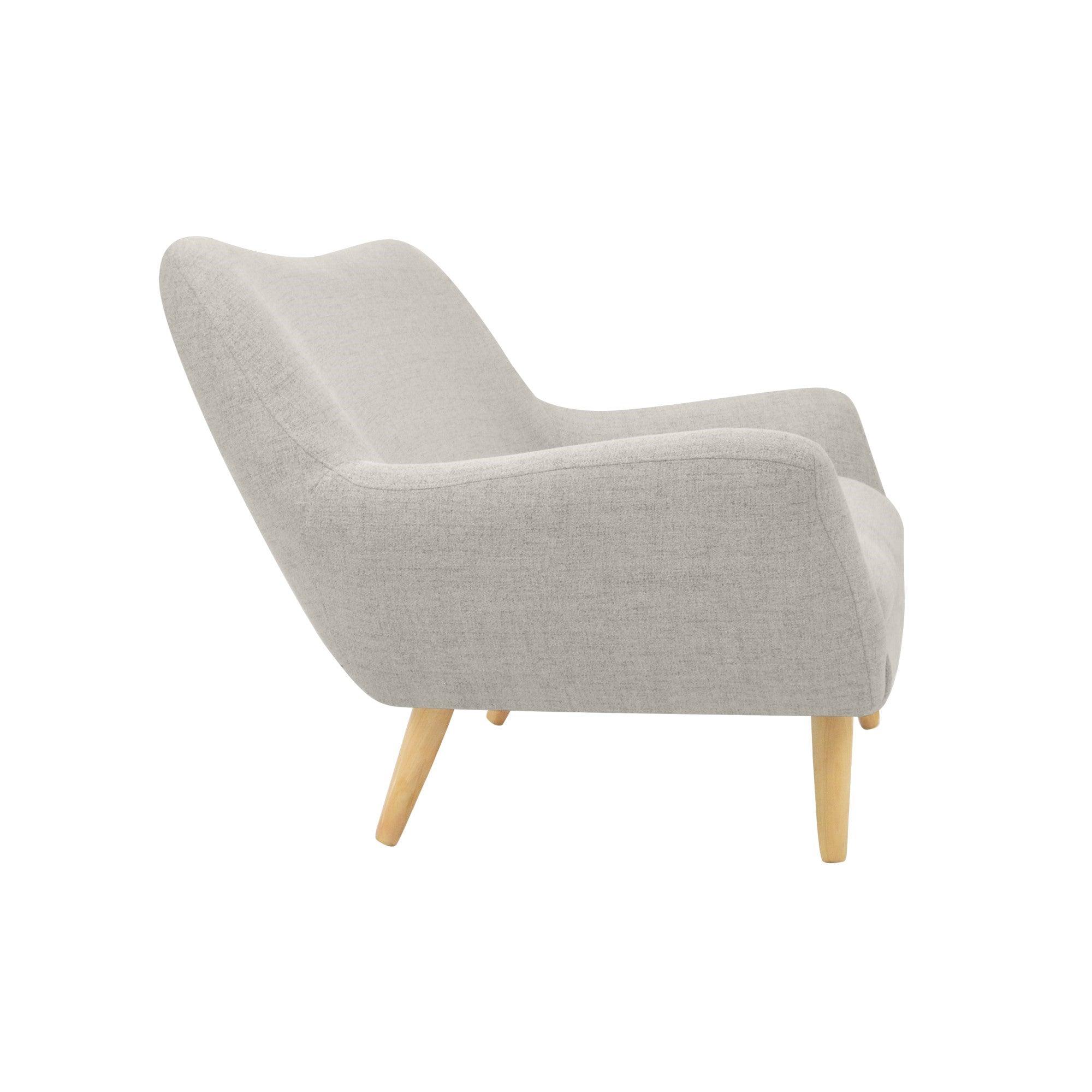 Sofa Cannes Tela Poliester Taupe - VIRTUAL MUEBLES