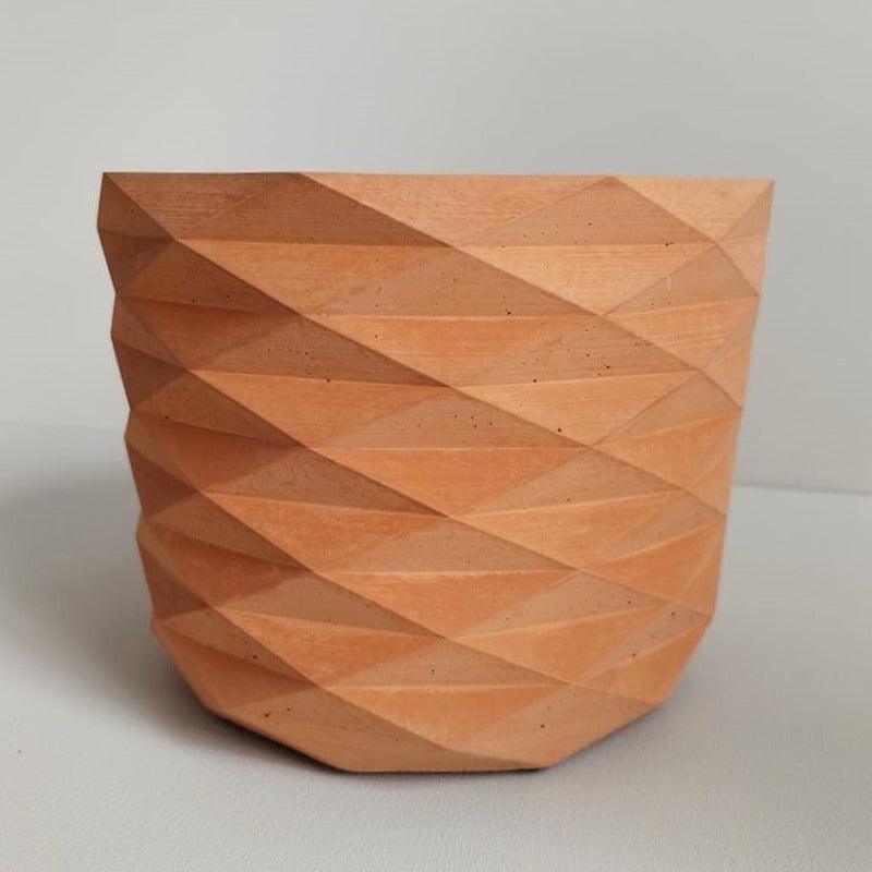 Matera Carlota Petty de Cemento 12.5x15 cm Terracota - VIRTUAL MUEBLES