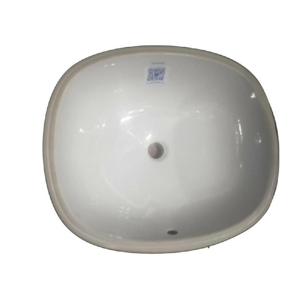 Lavamanos Corona Cascade Incrustar Blanco - VIRTUAL MUEBLES