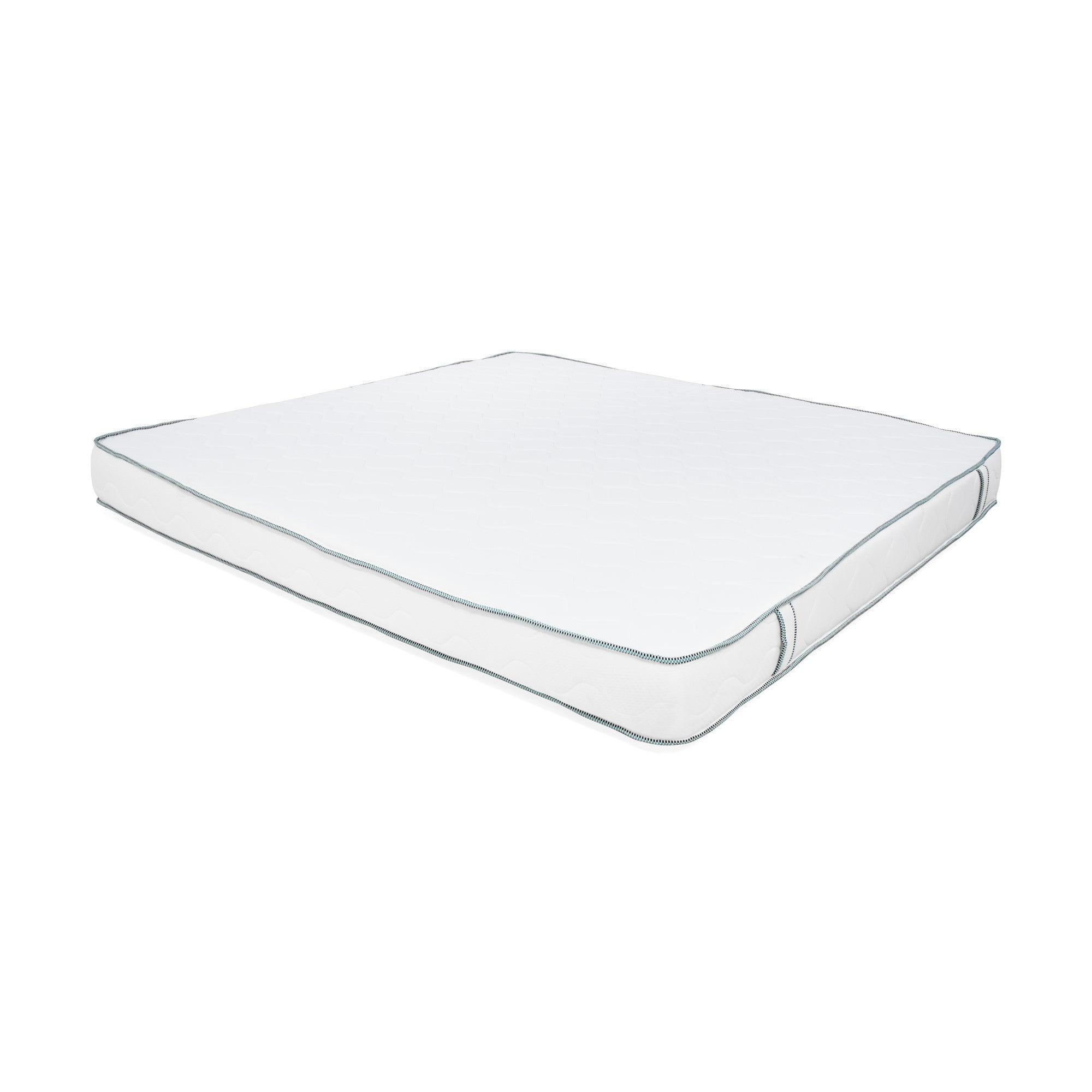 Colchon Cincinnati King 200 cm x 200 cm - Blanco - VIRTUAL MUEBLES