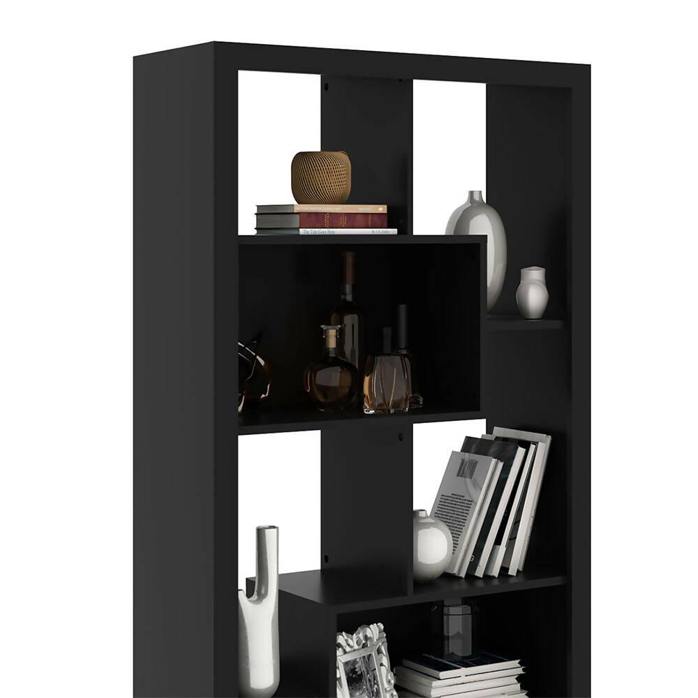 Estantería Londres Negro - VIRTUAL MUEBLES