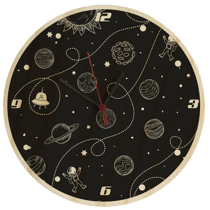 Reloj Planetas y Ovni - VIRTUAL MUEBLES