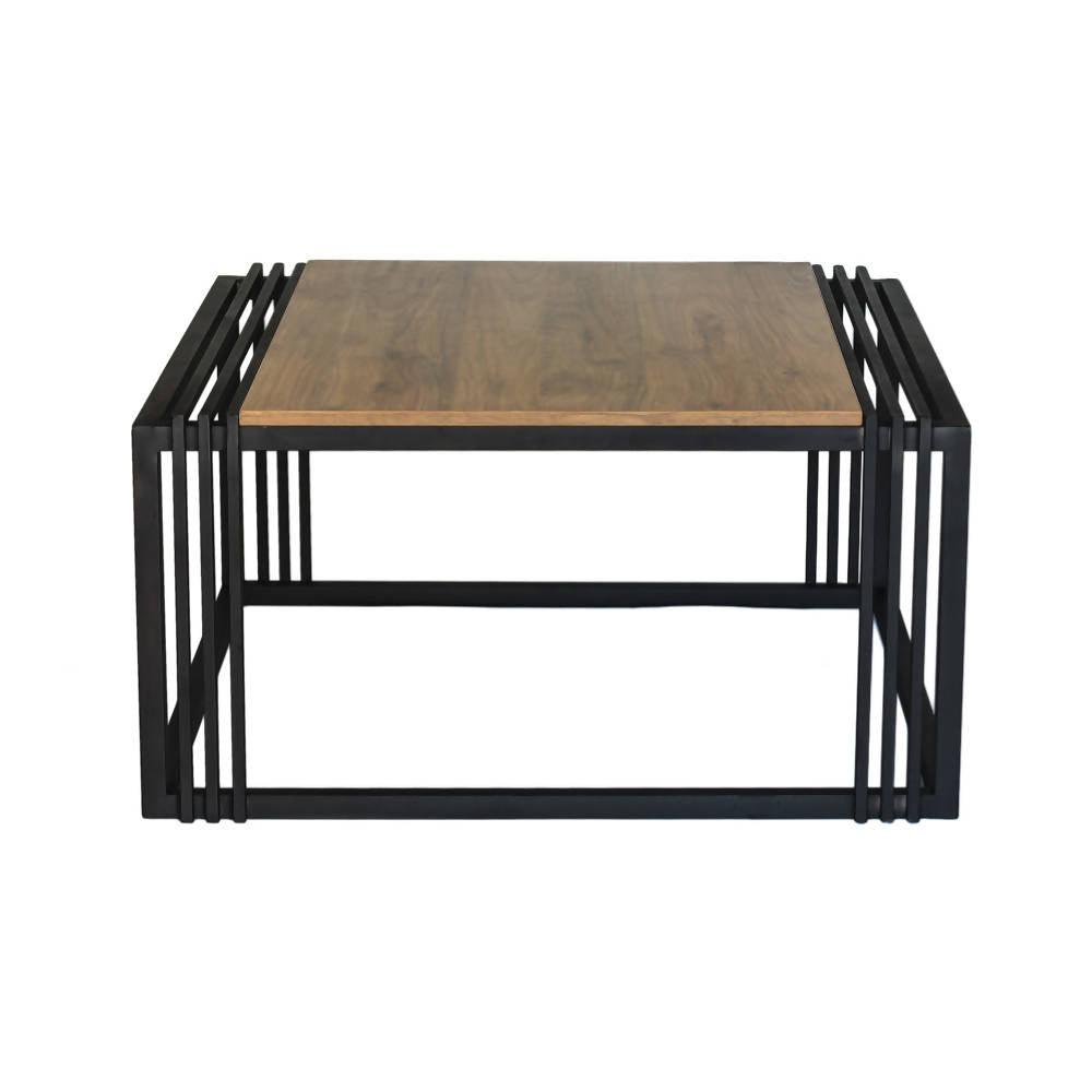 Mesa de Centro KALA - Oscuro - VIRTUAL MUEBLES